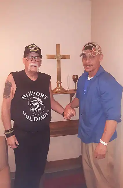 God Country and Veteran brothers serving God and helping the community South Dakota 2022 USA -- David Haave